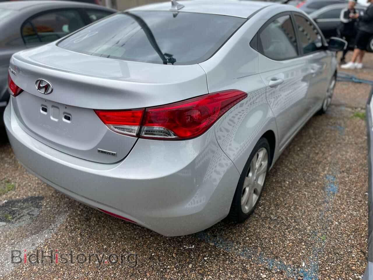 2012 HYUNDAI ELANTRA - VIN: KMHDH4AE1CU180089 - Фото 4
