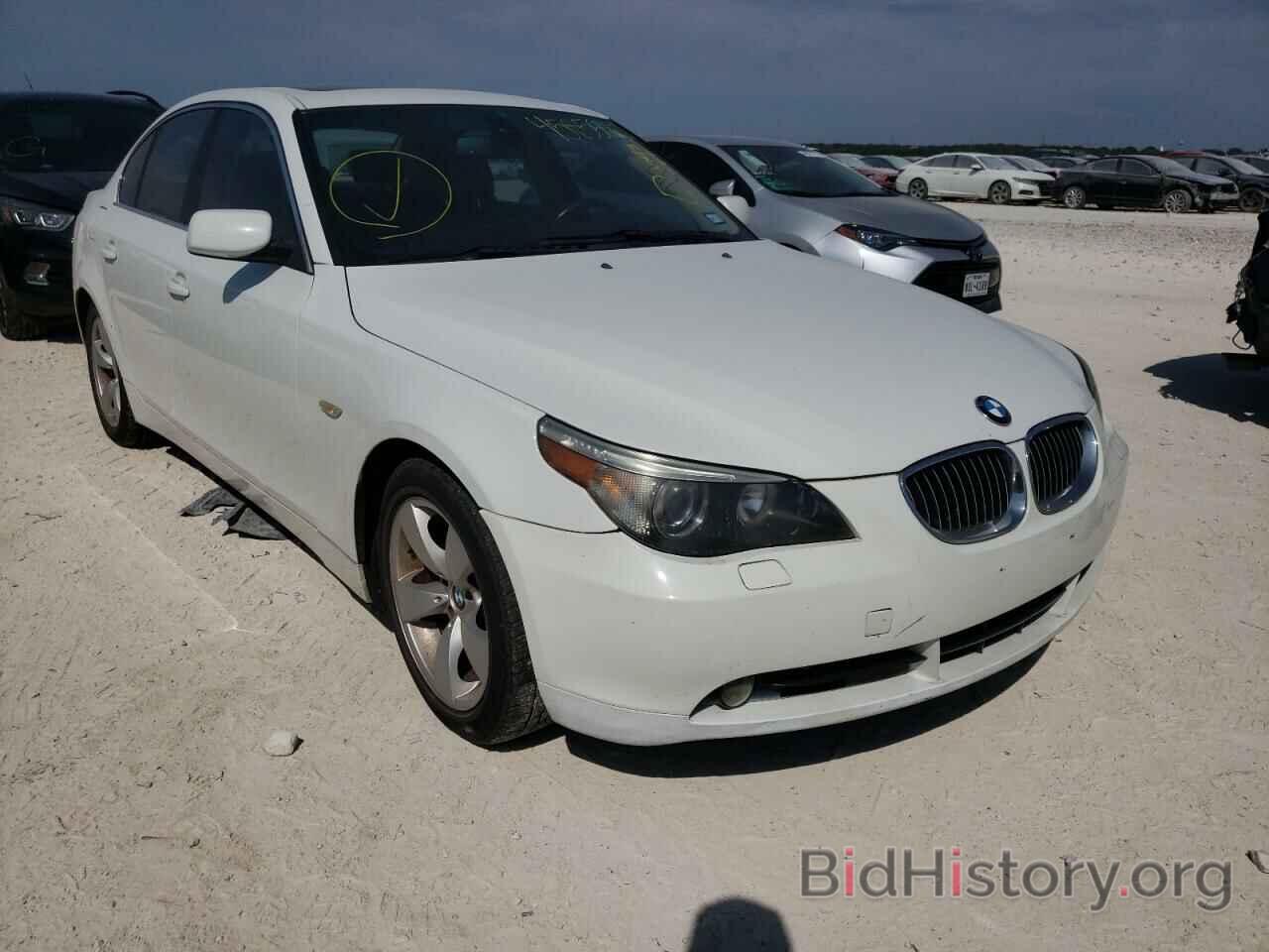 Photo WBANE73527CM45742 - BMW 5 SERIES 2007