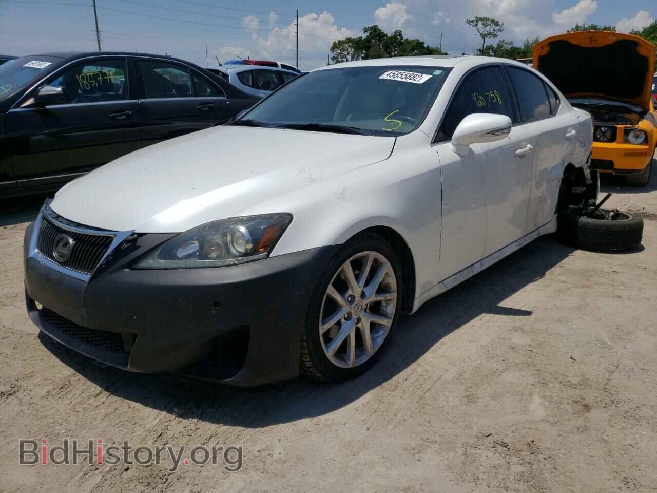 2012 LEXUS IS - VIN: JTHCF5C25C5056477 - Photo 2