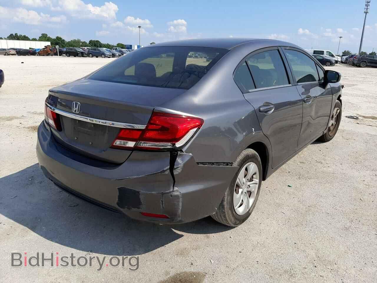 2015 HONDA CIVIC - VIN: 19XFB2F58FE032116 - Фото 4
