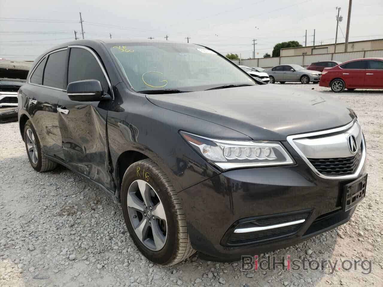 Photo 5FRYD3H21FB011368 - ACURA MDX 2015