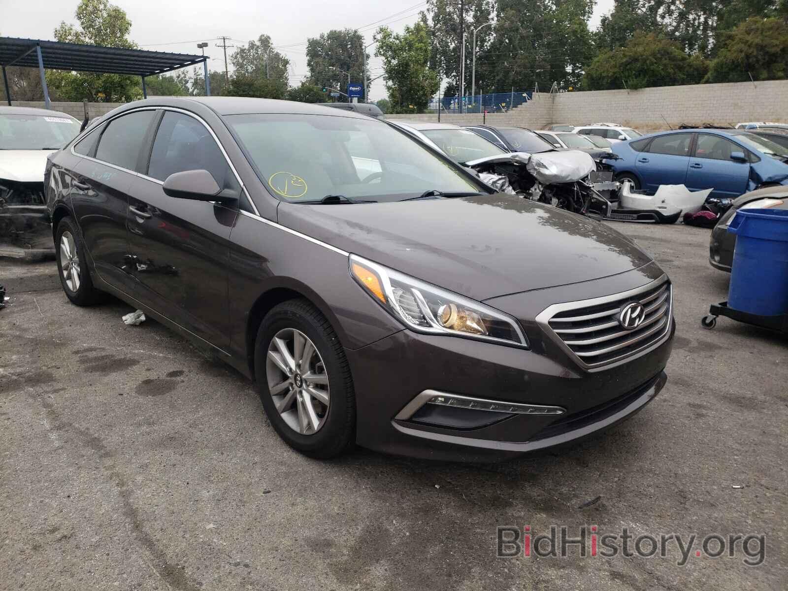 Photo 5NPE24AF6FH053999 - HYUNDAI SONATA 2015