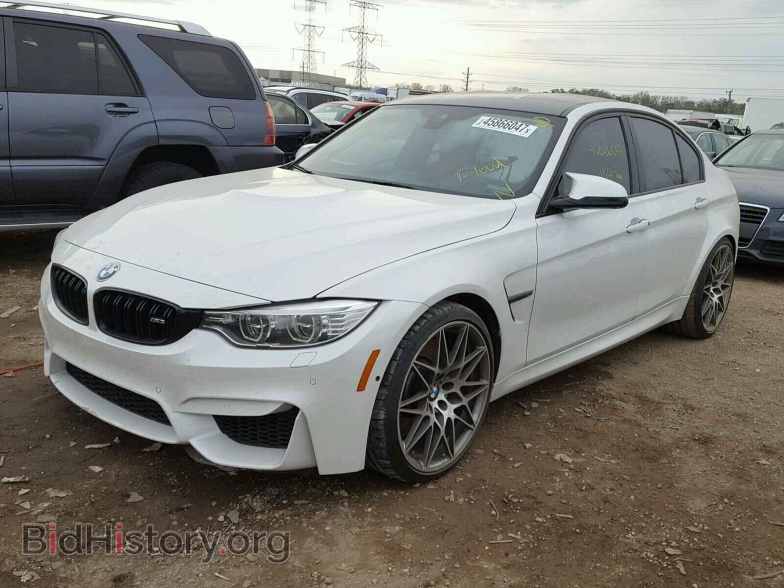 2017 BMW M3 - VIN: WBS8M9C52H5G83560 - Фото 2