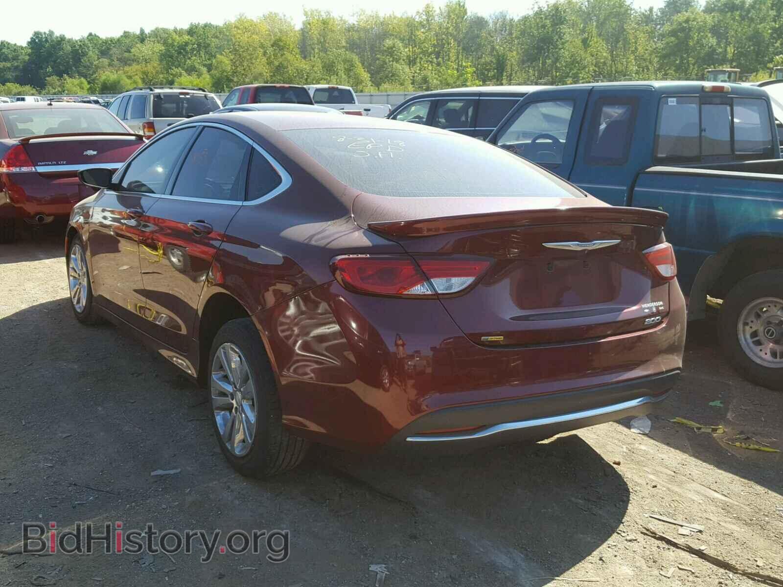 2015 CHRYSLER 200 - VIN: 1C3CCCAB5FN576110 - Фото 3