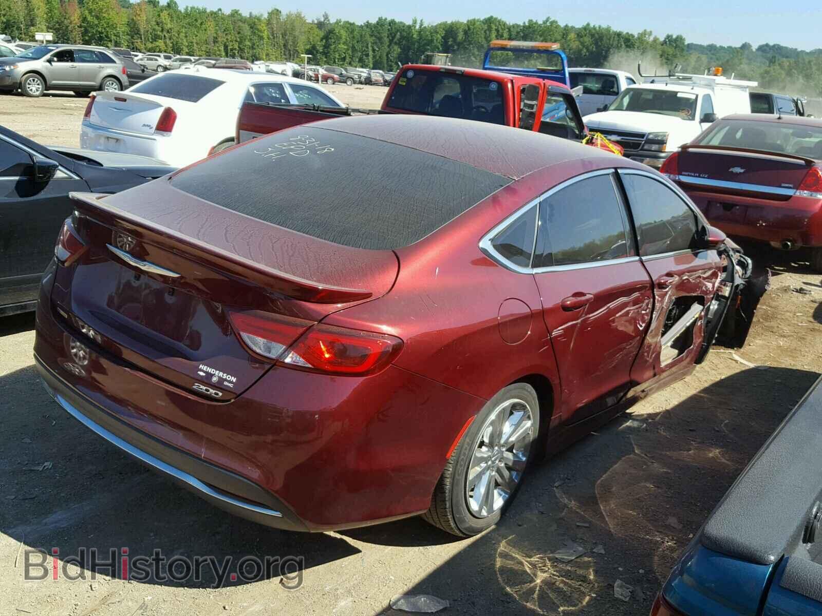 2015 CHRYSLER 200 - VIN: 1C3CCCAB5FN576110 - Фото 4