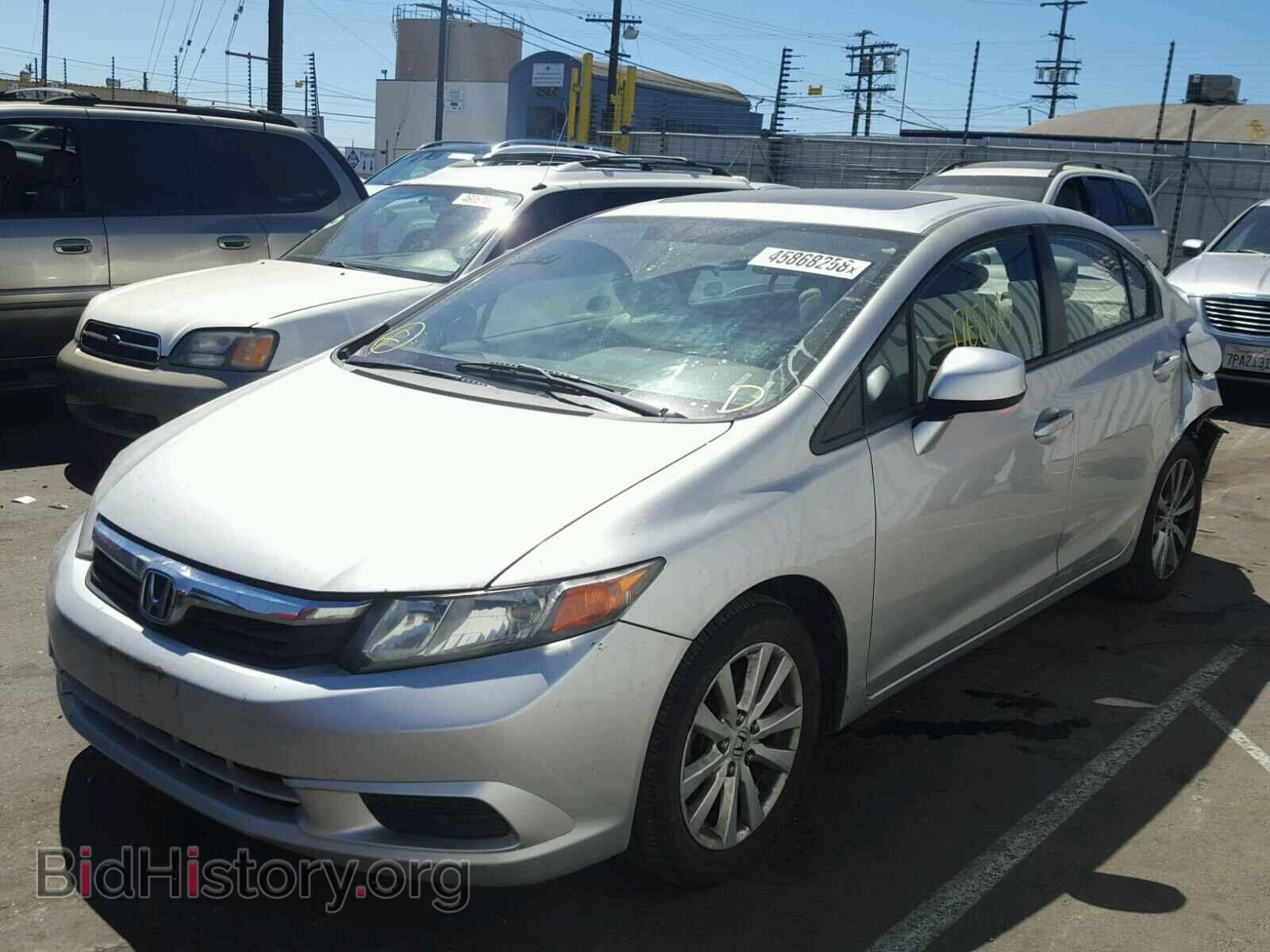 2012 HONDA CIVIC - VIN: 19XFB2F99CE329877 - Фото 2
