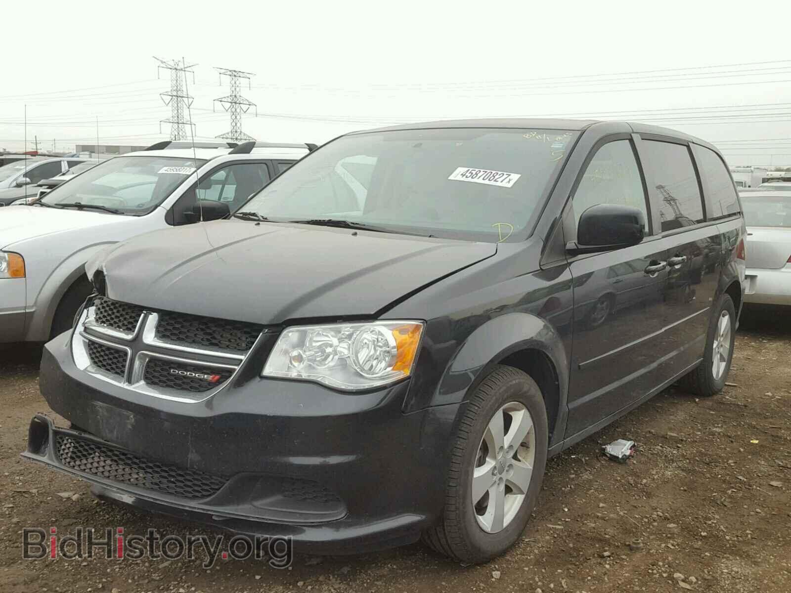 2013 DODGE CARAVAN - VIN: 2C4RDGBG3DR560752 - Фото 2