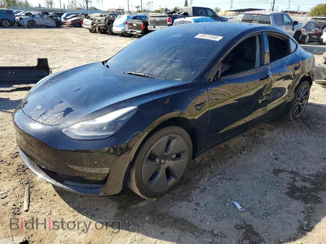 Фотография 5YJ3E1EB7NF209985 - TESLA MODEL 3 2022