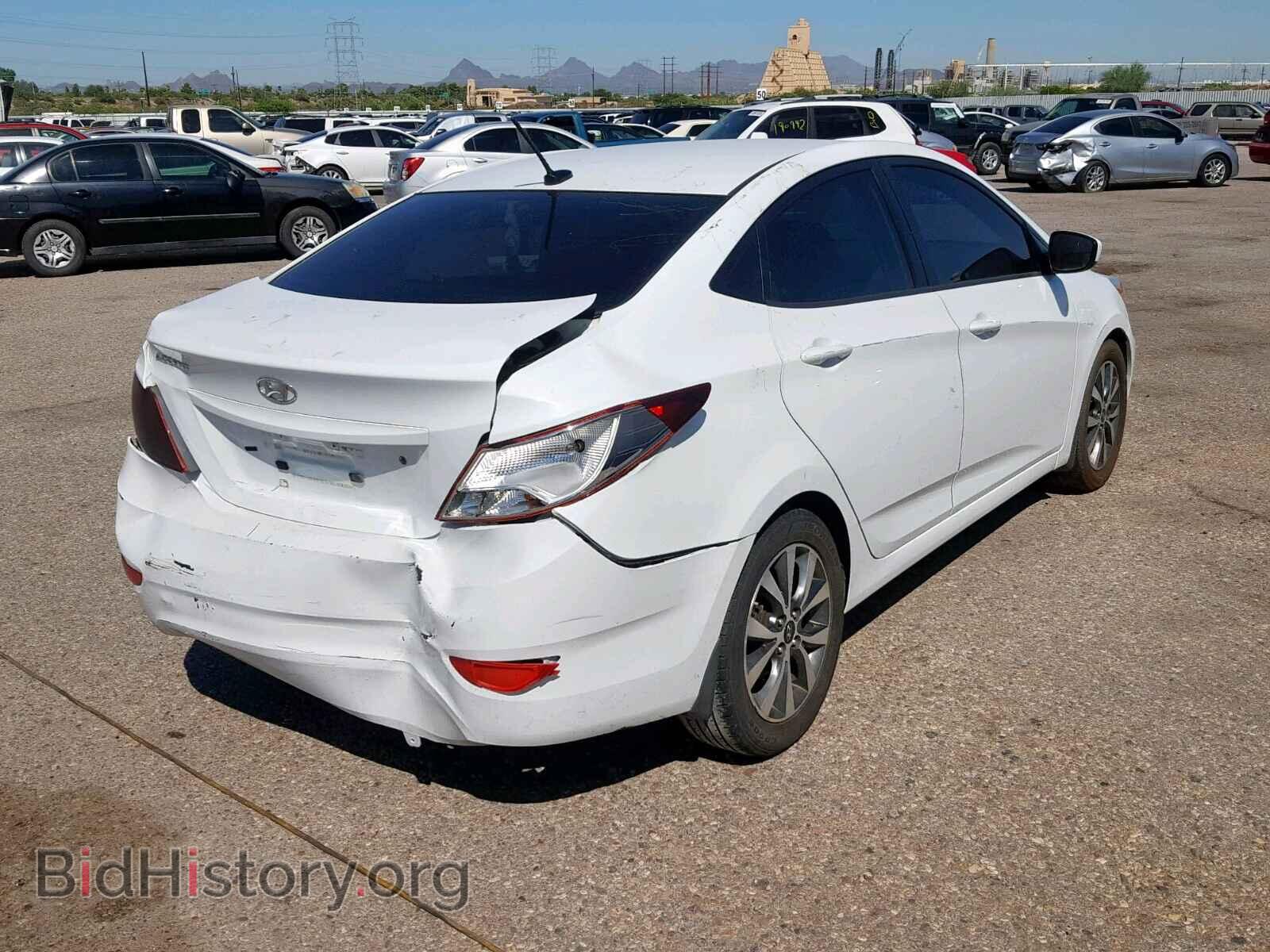 2015 HYUNDAI ACCENT - VIN: KMHCU4AE2FU806180 - Фото 4