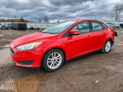 2016 Ford FOCUS SE, red — VIN 1FADP3F25GL403882, Copart