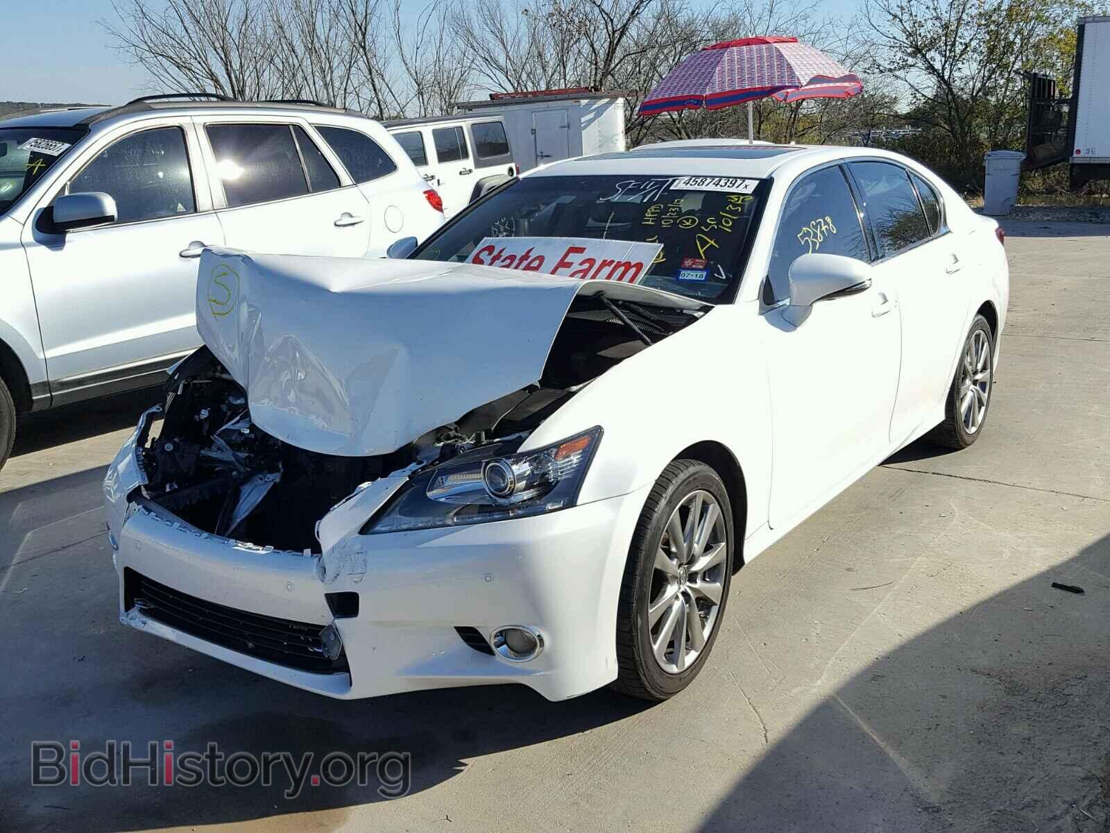 2013 LEXUS GS350 - VIN: JTHBE1BL3D5025683 - Фото 2