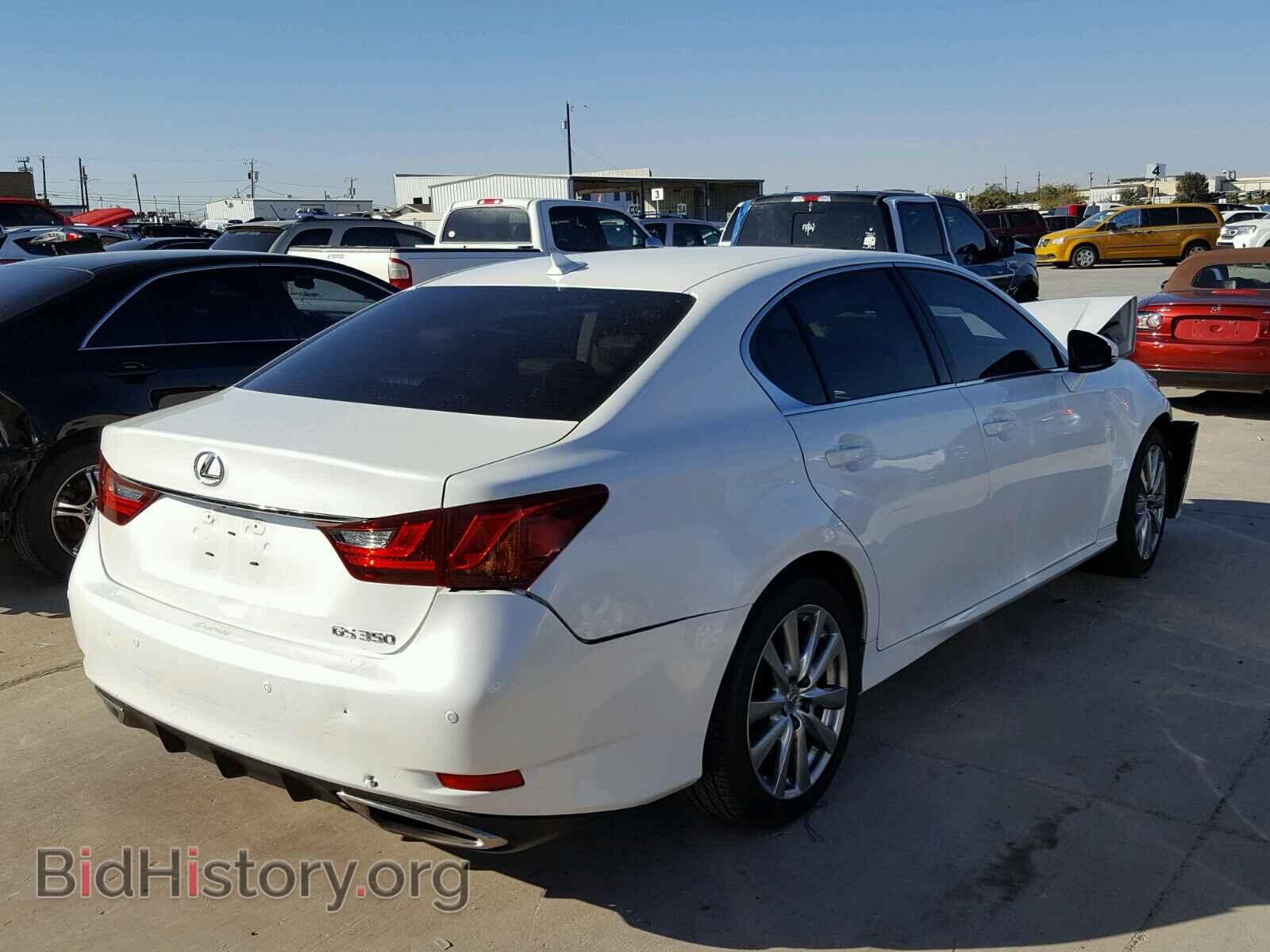 2013 LEXUS GS350 - VIN: JTHBE1BL3D5025683 - Фото 4