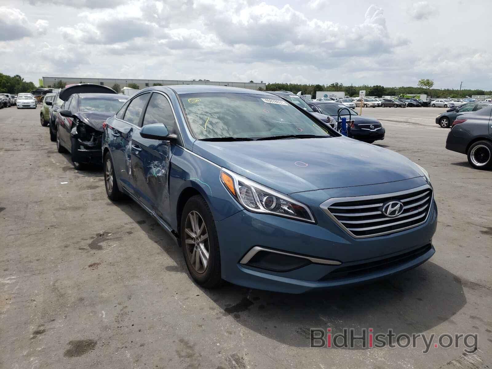 Фотография 5NPE24AF1HH515260 - HYUNDAI SONATA 2017