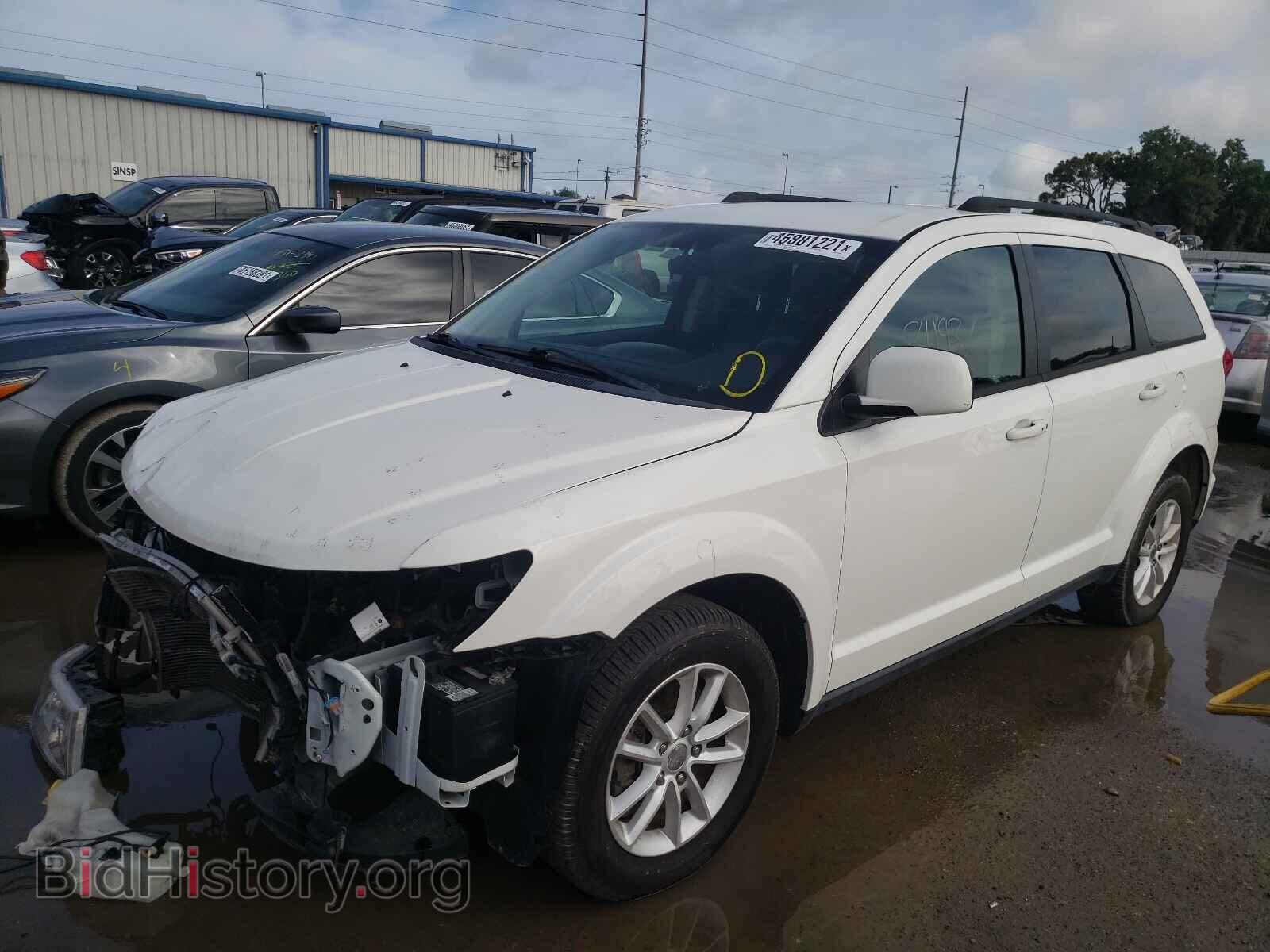 2016 DODGE JOURNEY - VIN: 3C4PDCBG3GT131077 - Фото 2