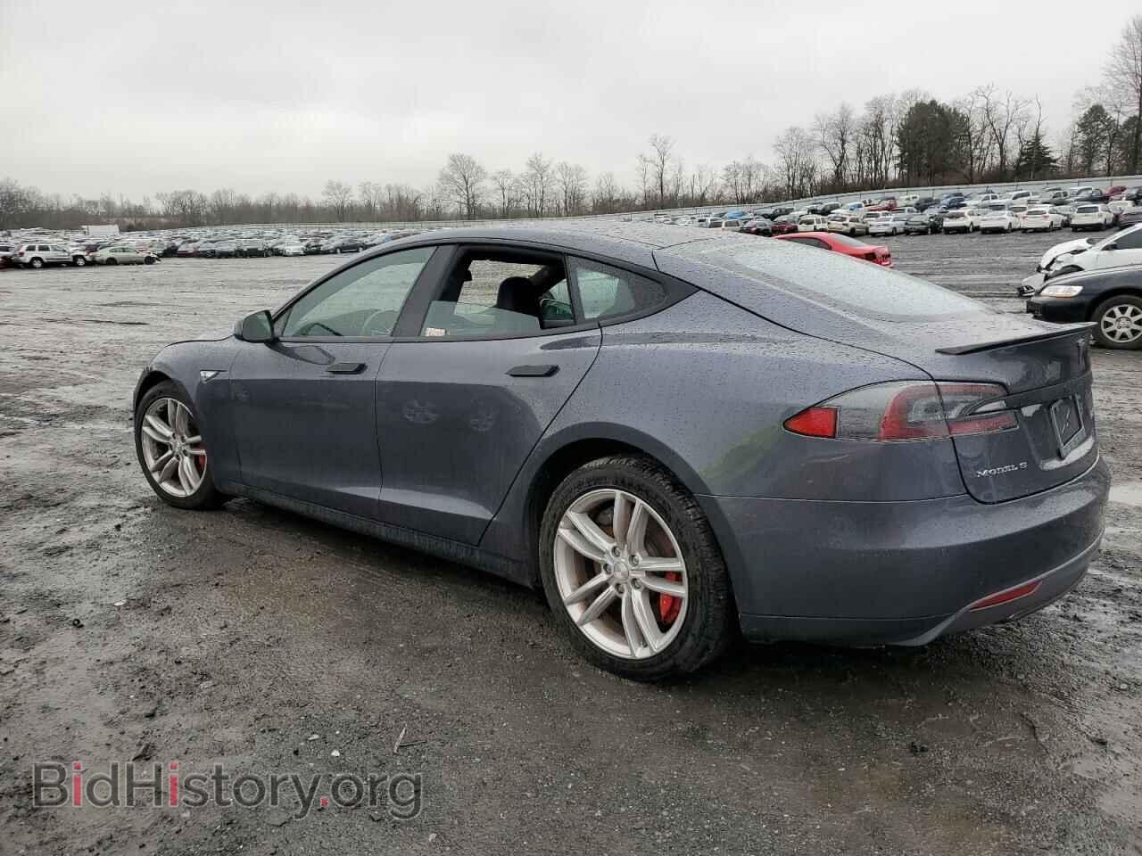 2014 TESLA MODEL S - VIN: 5YJSA1H22EFP64619 - Фото 2