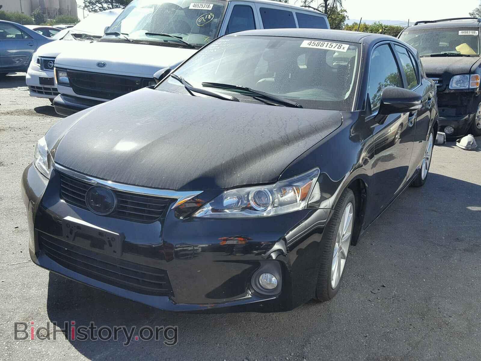 2013 LEXUS CT 200 - VIN: JTHKD5BH4D2147895 - Фото 2