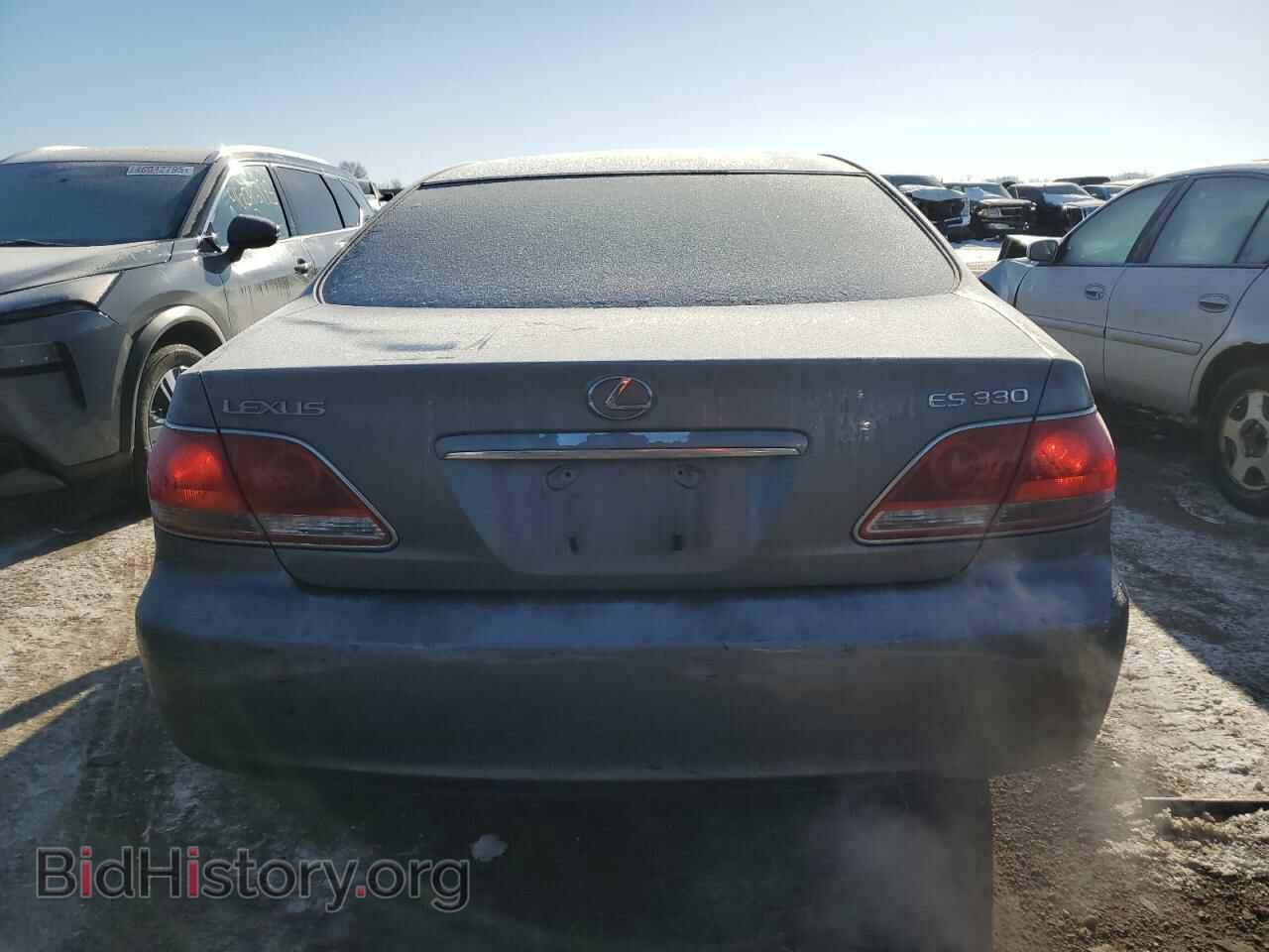 2005 LEXUS ES330 - VIN: JTHBA30G255136336 - Фото 6