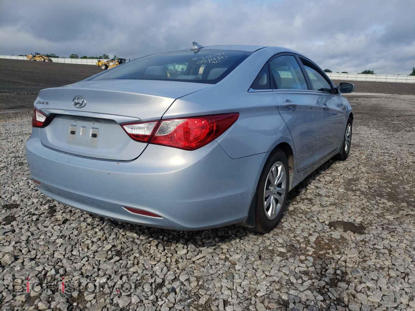 2012 HYUNDAI SONATA - VIN: 5NPEB4AC8CH464063 - Фото 4