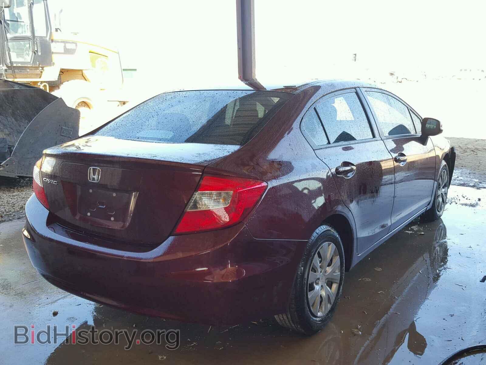 2012 HONDA CIVIC - VIN: 2HGFB2F5XCH609052 - Photo 4