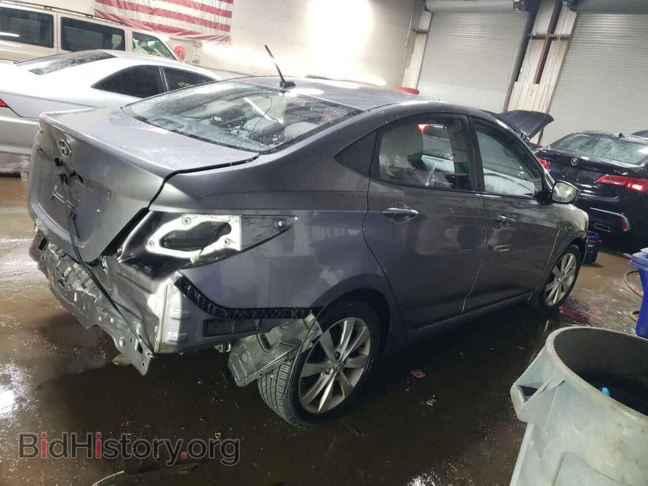 2014 HYUNDAI ACCENT - VIN: KMHCU4AE9EU598880 - Фото 3