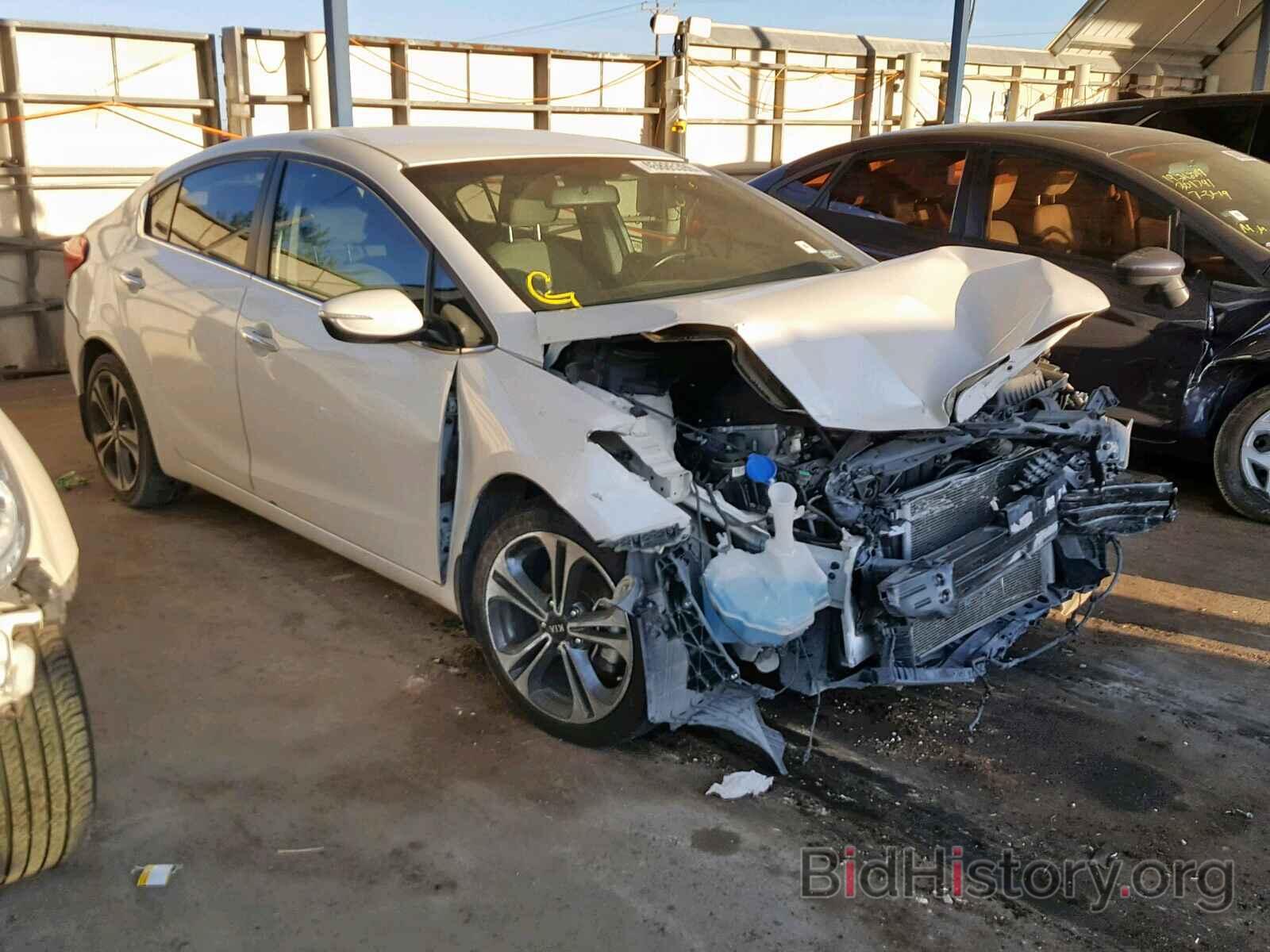 Photo KNAFX4A80E5091621 - KIA FORTE EX 2014