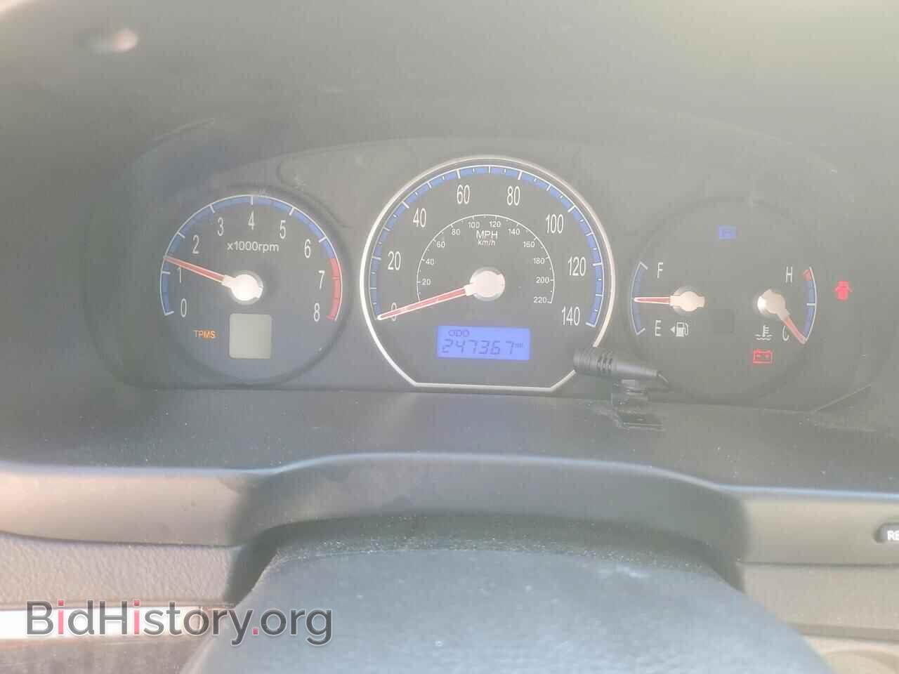 2007 HYUNDAI SANTA FE - VIN: 5NMSG13D67H017386 - Фото 9
