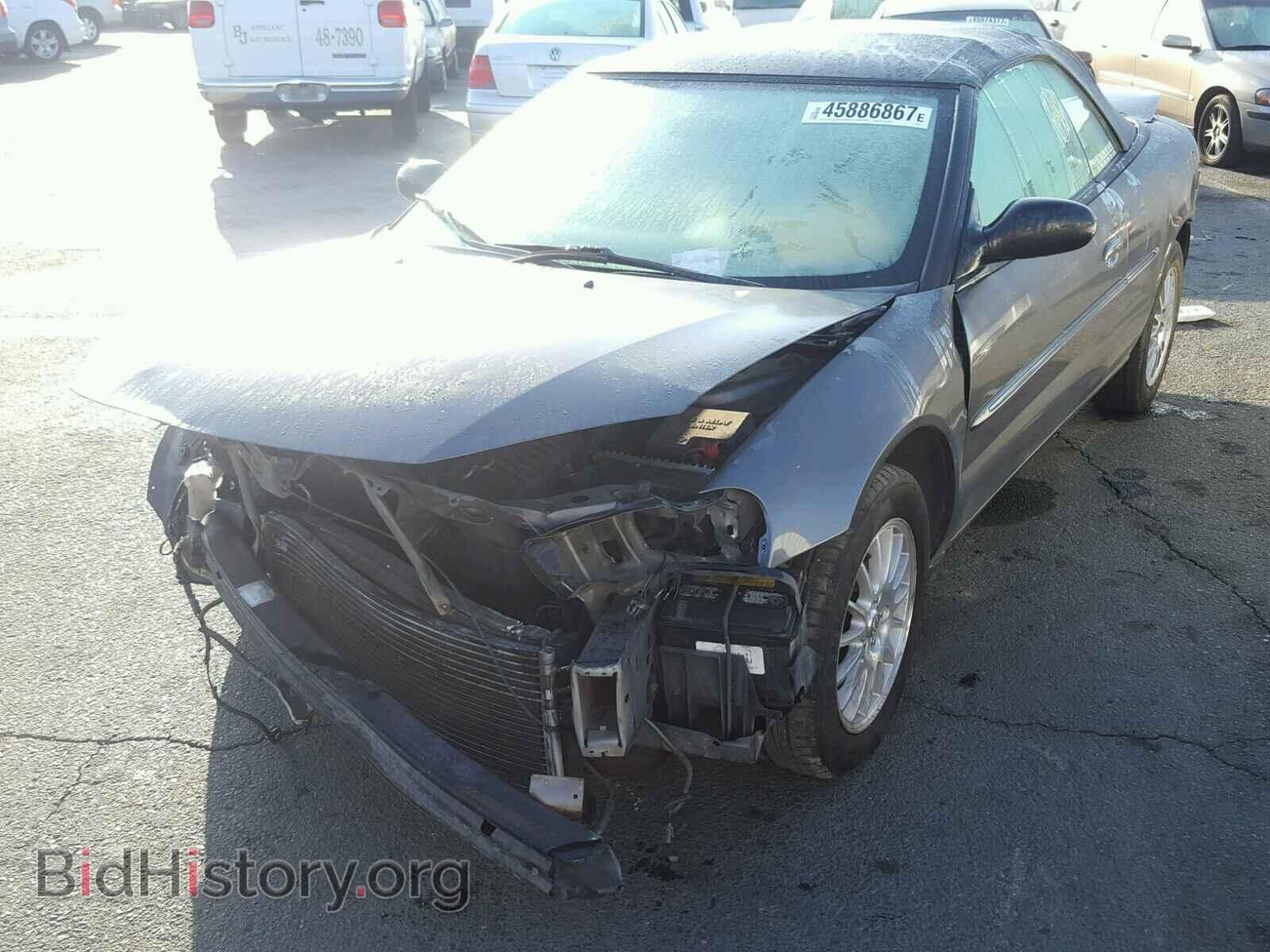 2004 CHRYSLER SEBRING - VIN: 1C3EL45X14N127637 - Фото 2