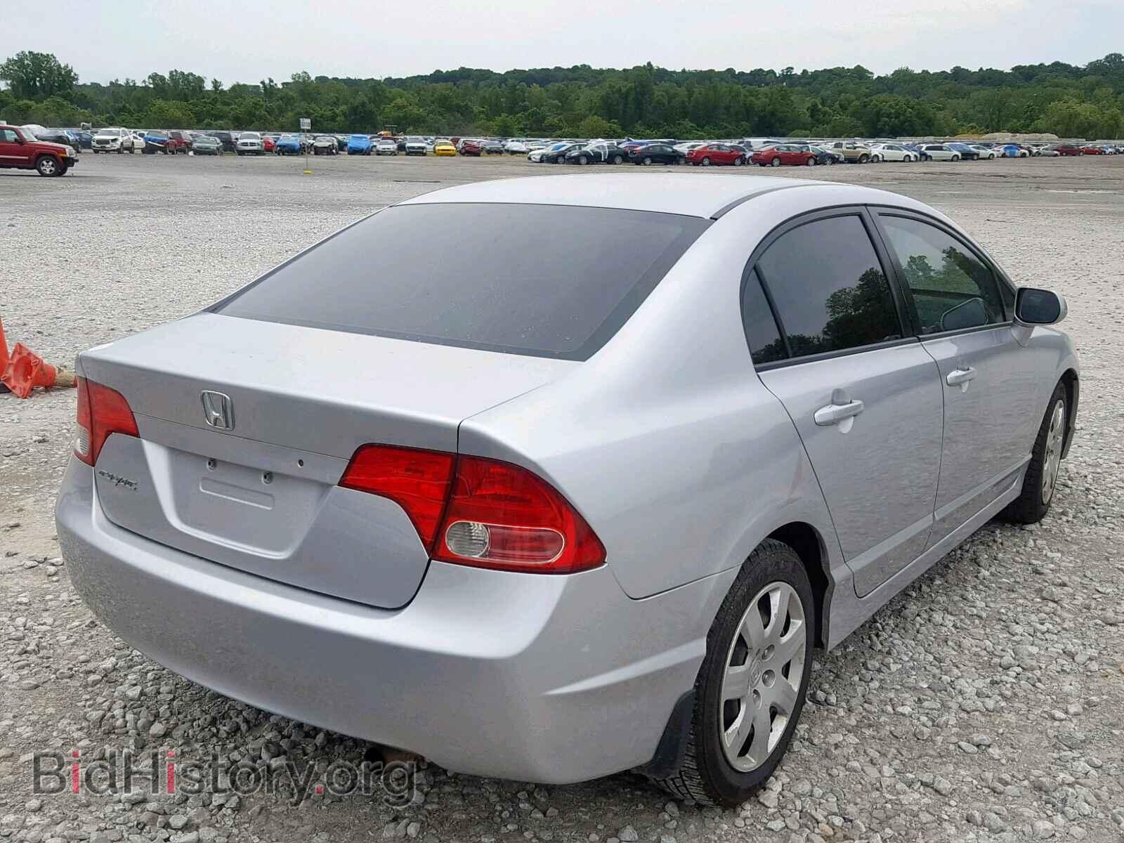 2008 HONDA CIVIC LX - VIN: 2HGFA16548H331835 - Фото 4