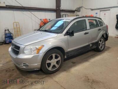 2007 Dodge CALIBER Caliber SX, silver — VIN 1B3HB48B97D578242, Copart
