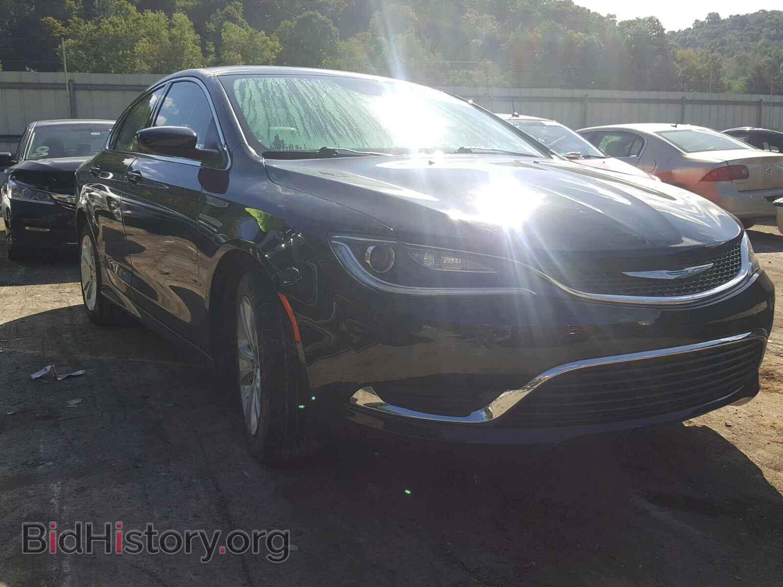 Фотография 1C3CCCAB7GN173389 - CHRYSLER 200 2016