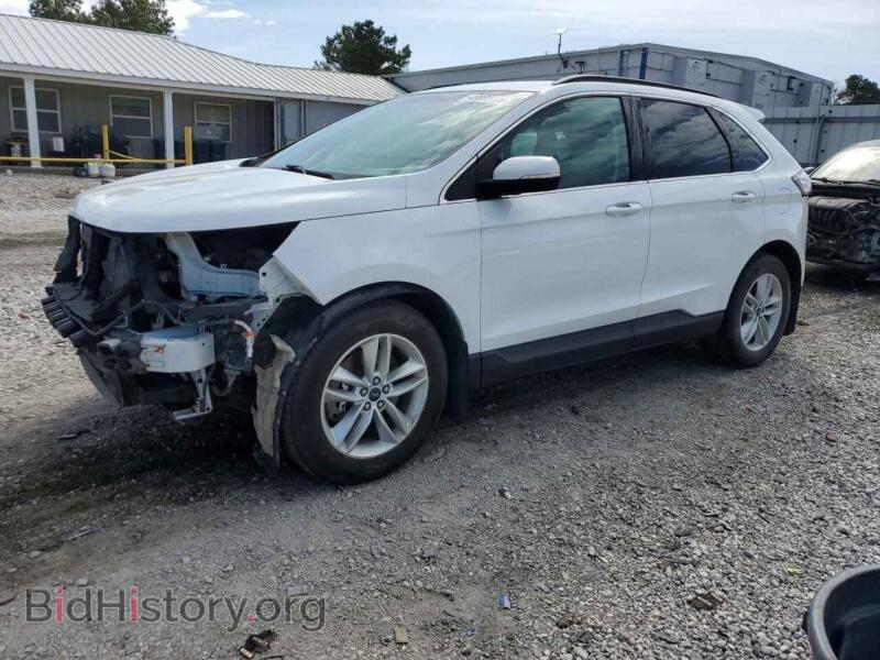 2015 Ford EDGE SEL (VIN 2FMTK4J80FBB39955) — photo 1 of 14, Copart, damage: front end