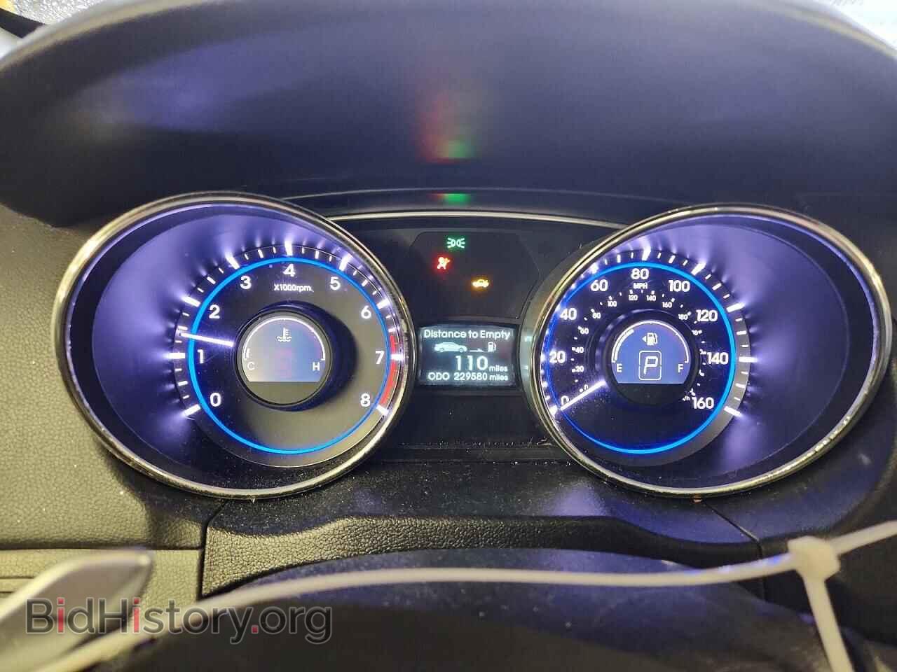 2011 HYUNDAI SONATA - VIN: 5NPEC4AC9BH166195 - Фото 9