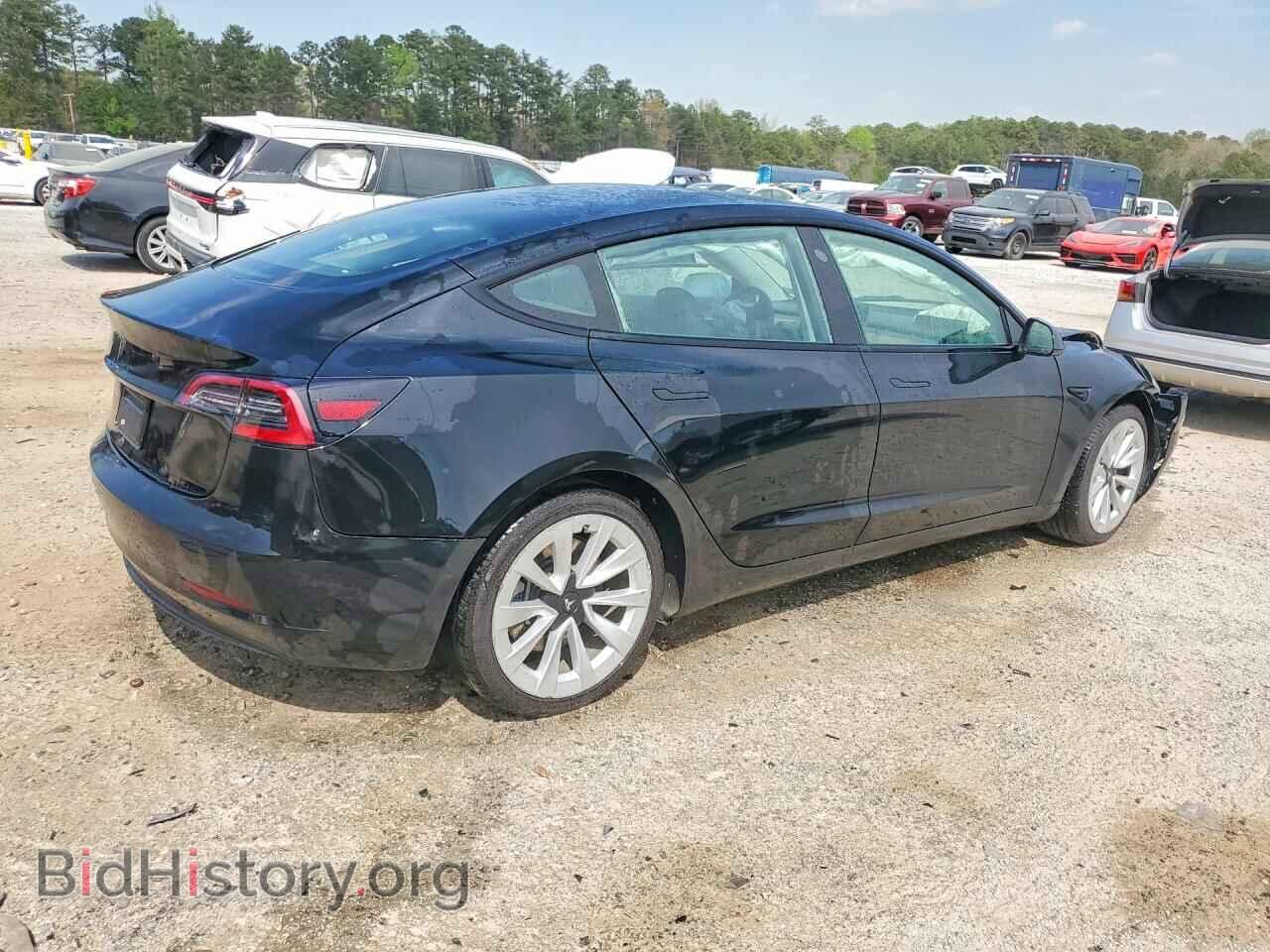 2022 TESLA MODEL 3 - VIN: 5YJ3E1EA8NF372085 - Фото 3