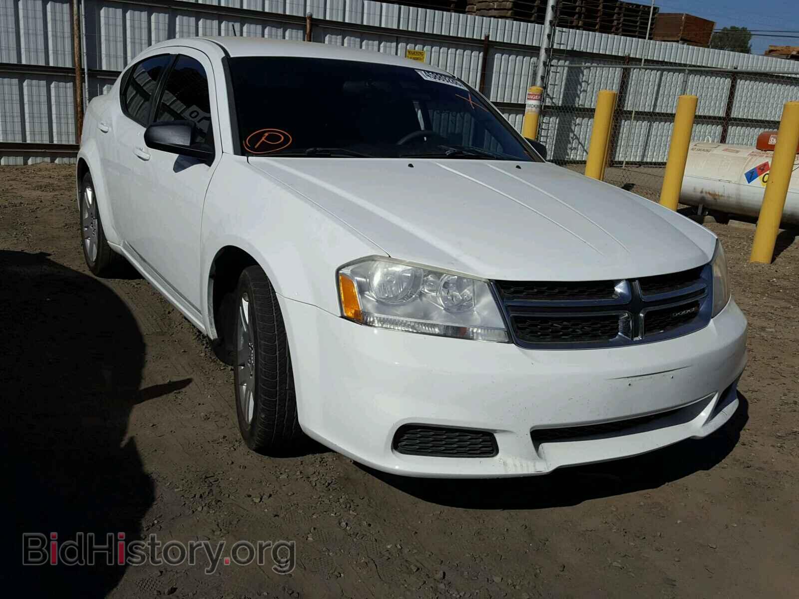 Фотография 1C3CDZAB3CN232660 - DODGE AVENGER 2012