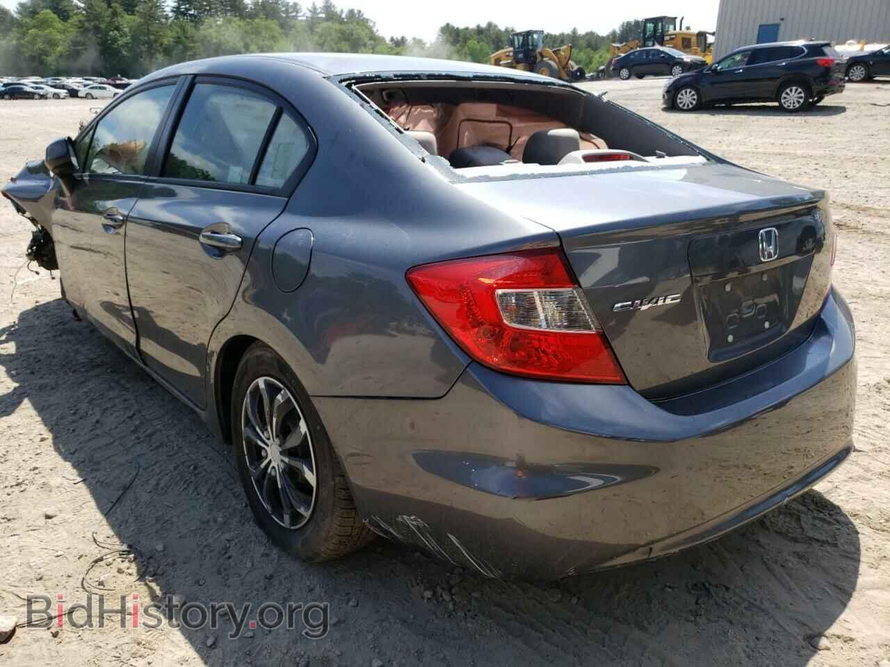 2012 HONDA CIVIC - VIN: 19XFB2E51CE035016 - Фото 3