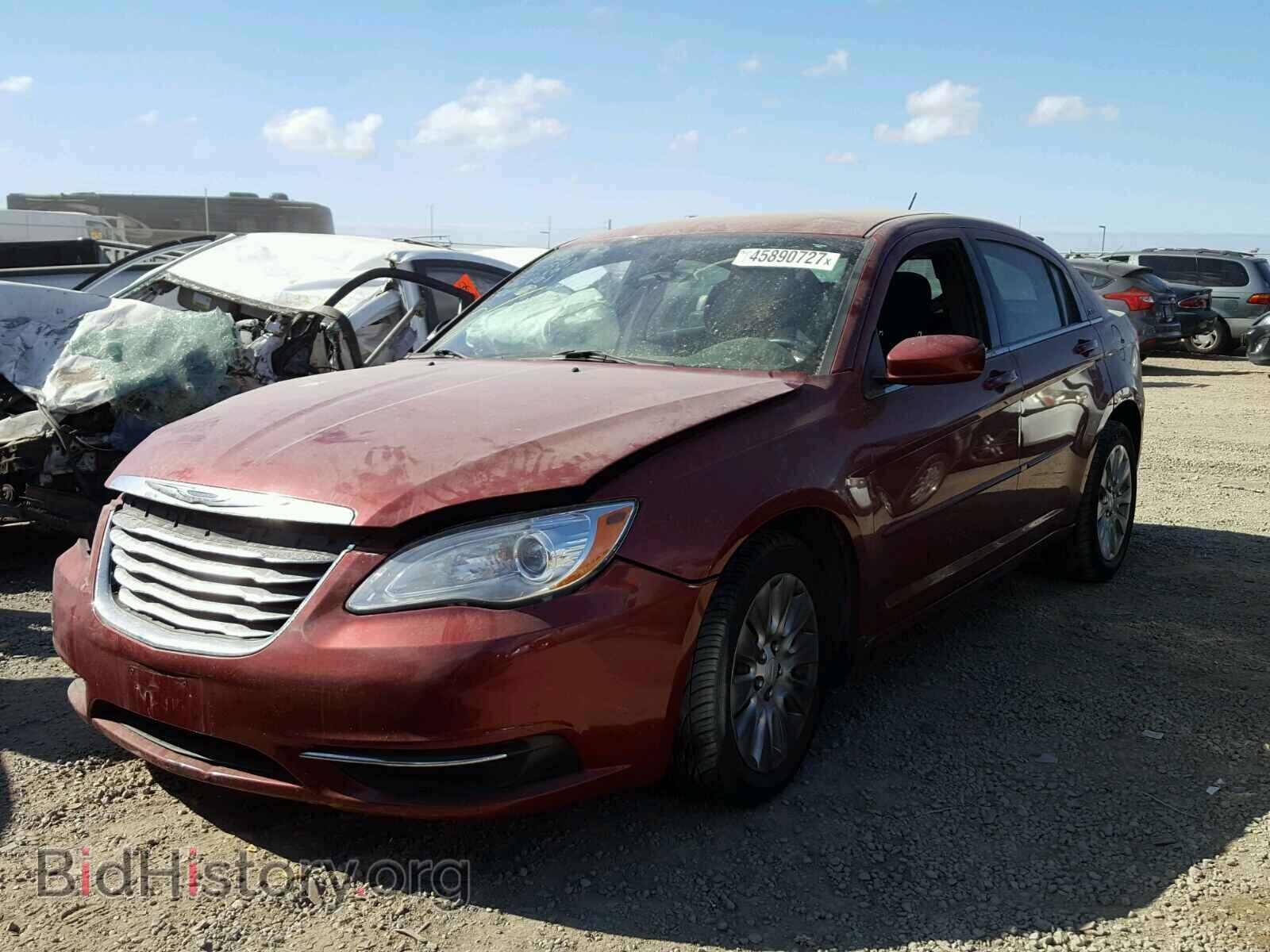 2012 CHRYSLER 200 - VIN: 1C3CCBAG7CN316468 - Фото 2
