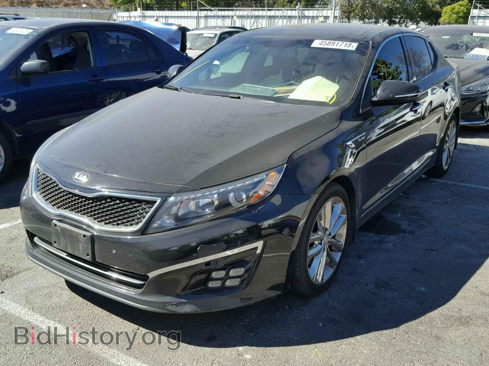 2015 KIA OPTIMA - VIN: 5XXGR4A65FG393354 - Фото 2