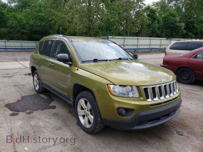 2012 Jeep COMPASS Compass SP, зеленый — VIN 1C4NJDBB2CD578378, Copart