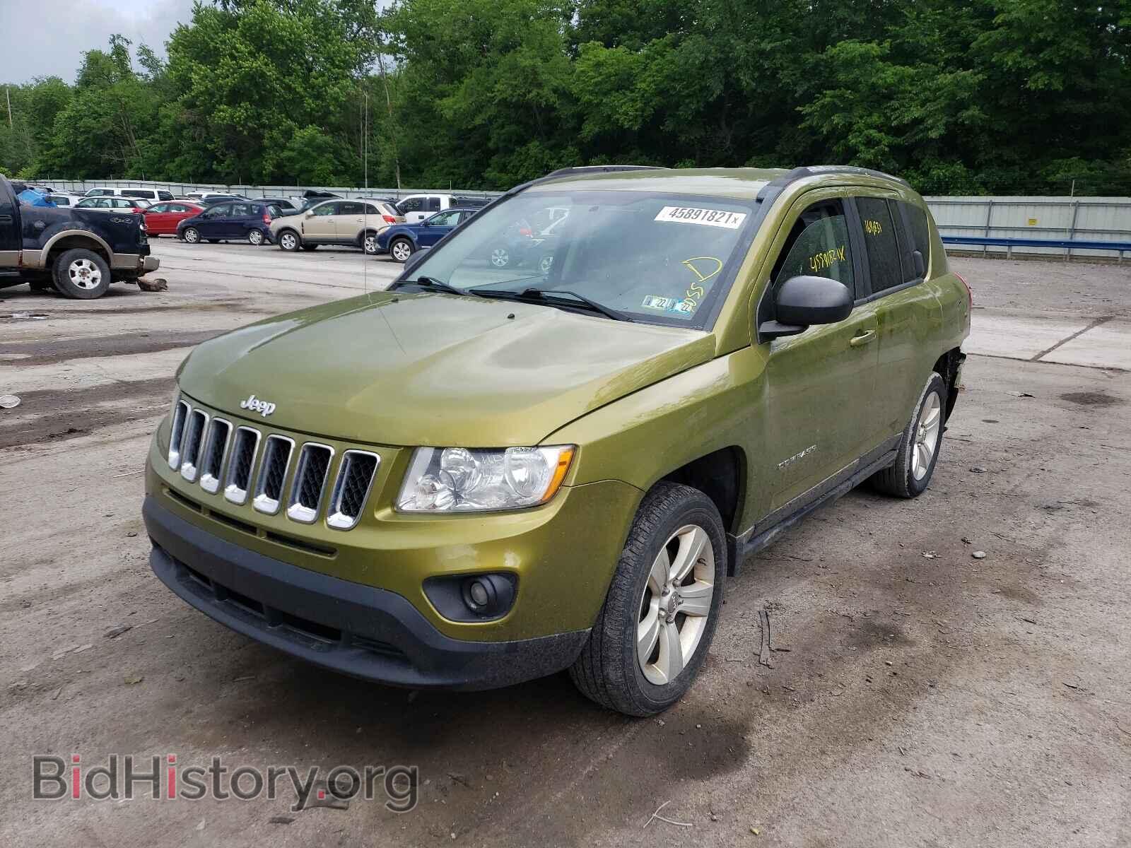 2012 JEEP COMPASS - VIN: 1C4NJDBB2CD578378 - Фото 2