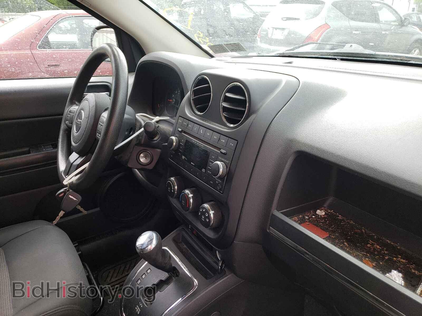 2012 JEEP COMPASS - VIN: 1C4NJDBB2CD578378 - Фото 9