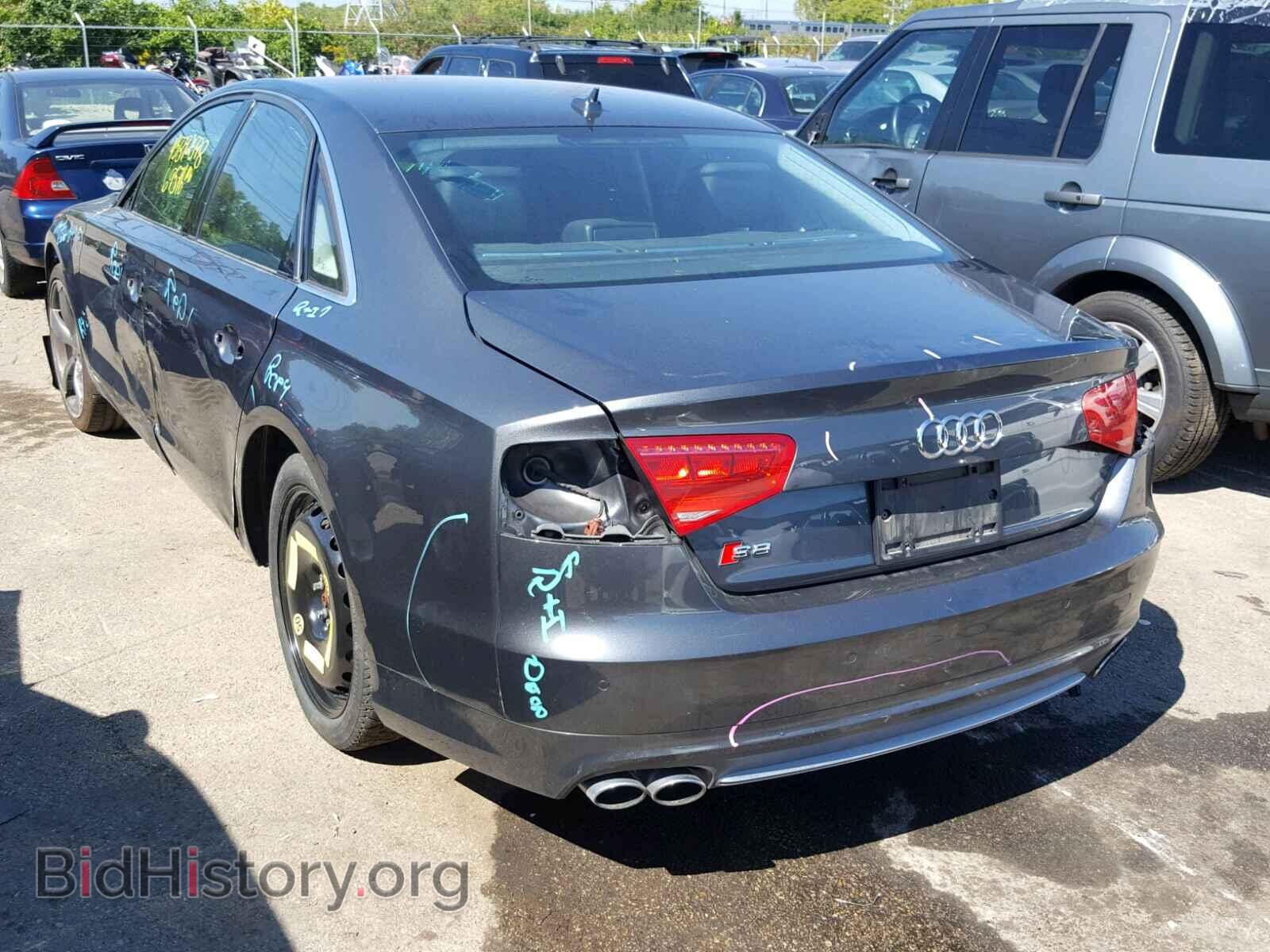 2013 AUDI S8 - VIN: WAUD2AFD0DN032495 - Фото 3