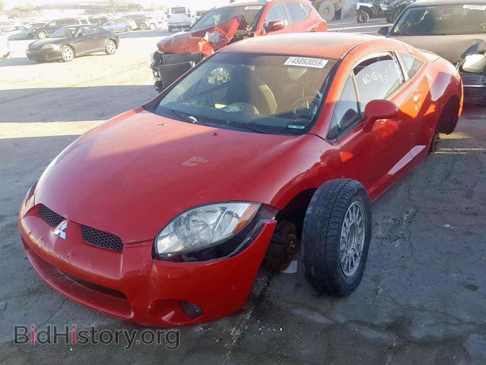 2007 MITSUBISHI ECLIPSE - VIN: 4A3AK24F17E003539 - Фото 2