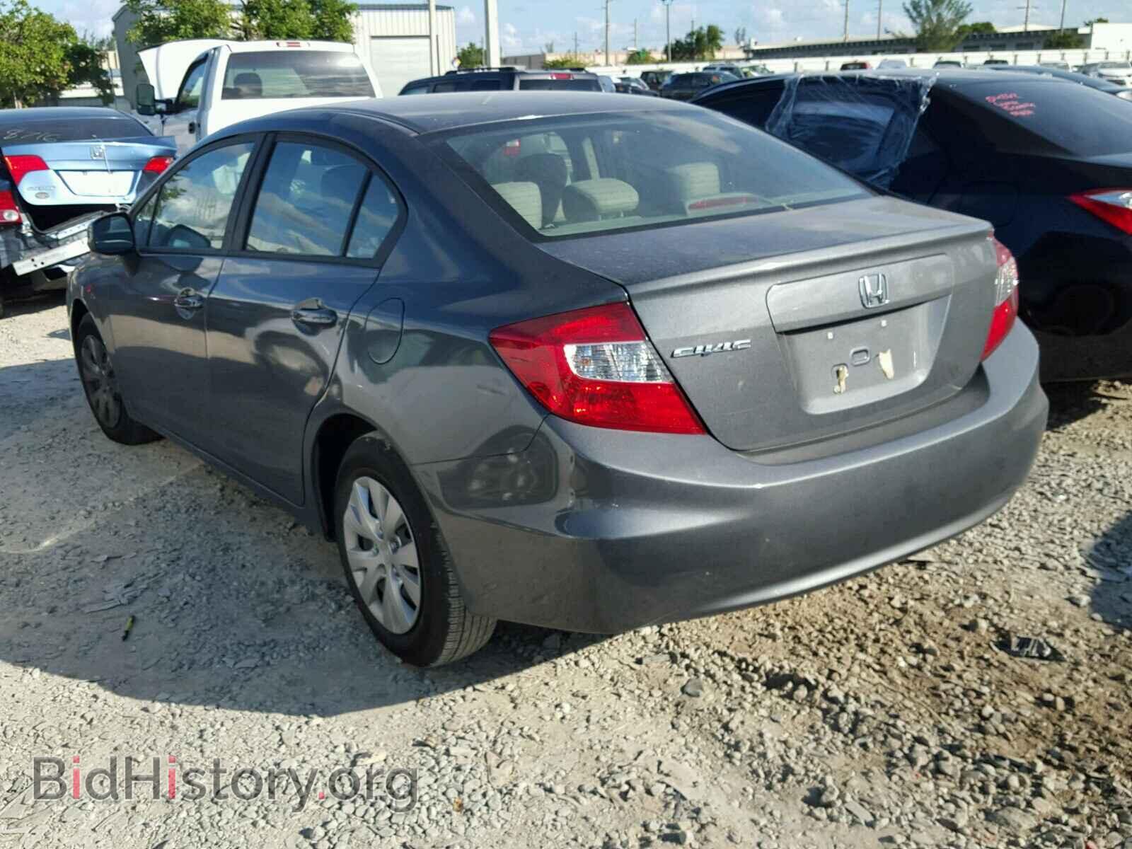 2012 HONDA CIVIC - VIN: 19XFB2F58CE345436 - Фото 3