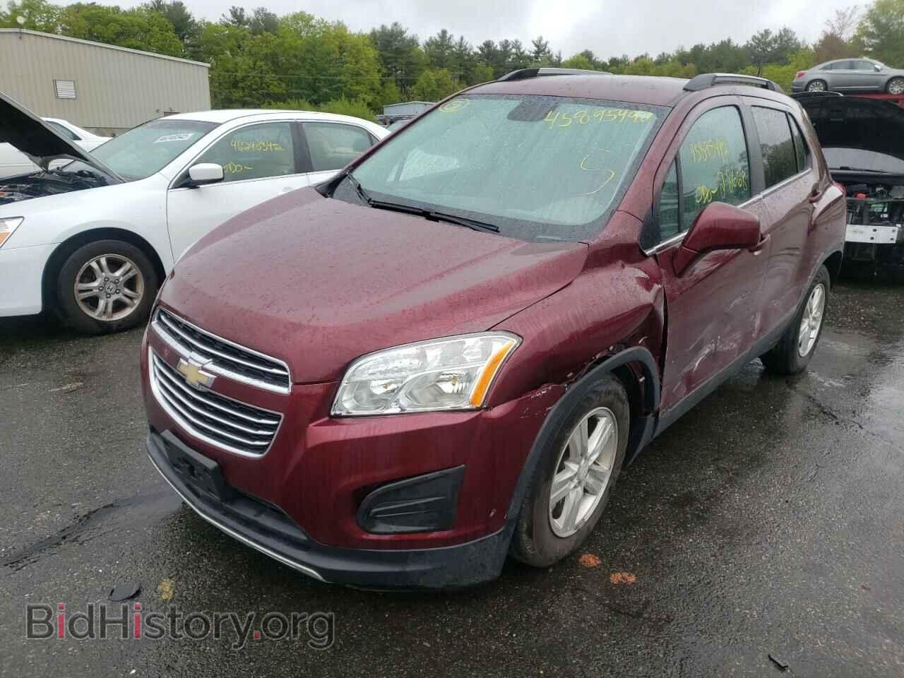 2016 CHEVROLET TRAX - VIN: 3GNCJPSB8GL245277 - Фото 2