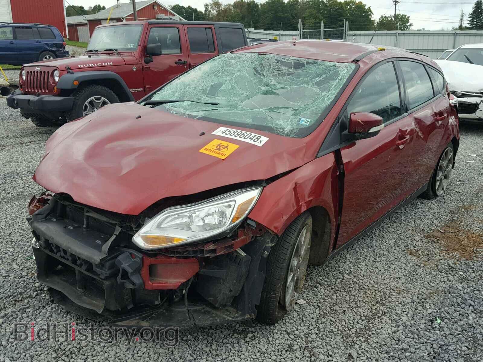 2014 FORD FOCUS - VIN: 1FADP3K21EL337947 - Фото 2
