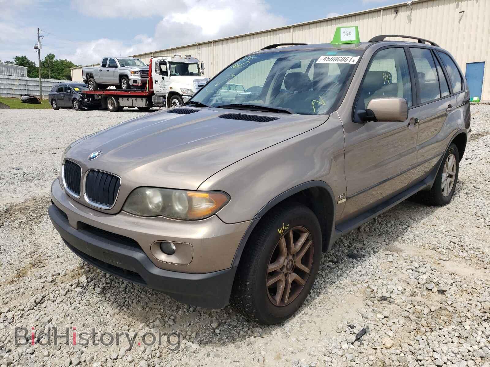 2006 BMW X5 - VIN: 5UXFA13556LY38602 - Фото 2