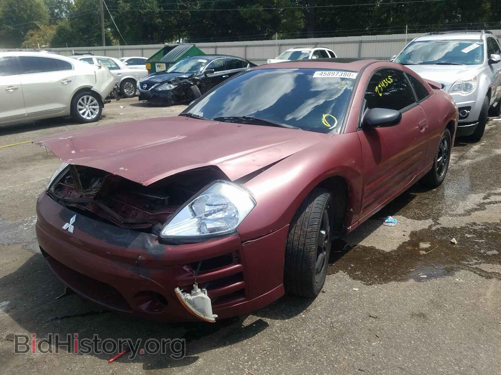 2004 MITSUBISHI ECLIPSE - VIN: 4A3AC44GX4E045706 - Фото 2