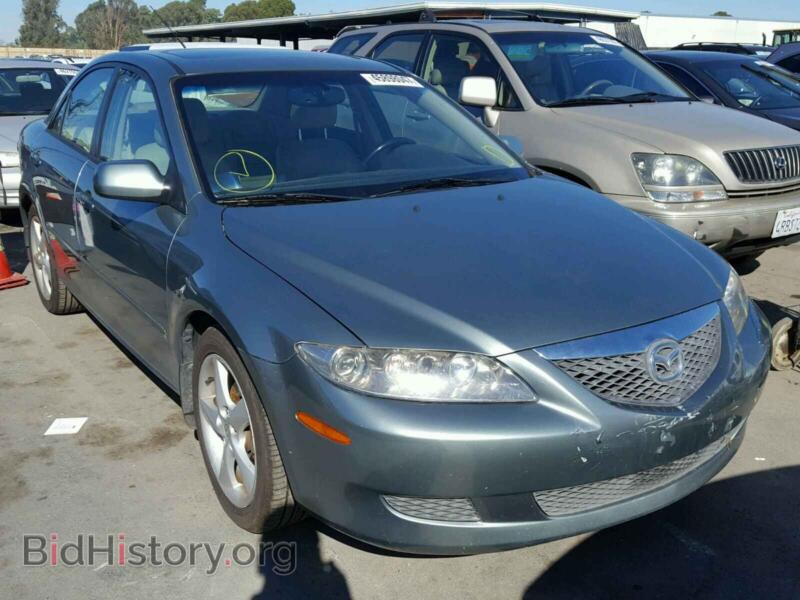 2005 Mazda 6 (VIN 1YVHP80C355M43674) — фото 1 из 10, Copart, повреждение: мелкие вмятины и царапины