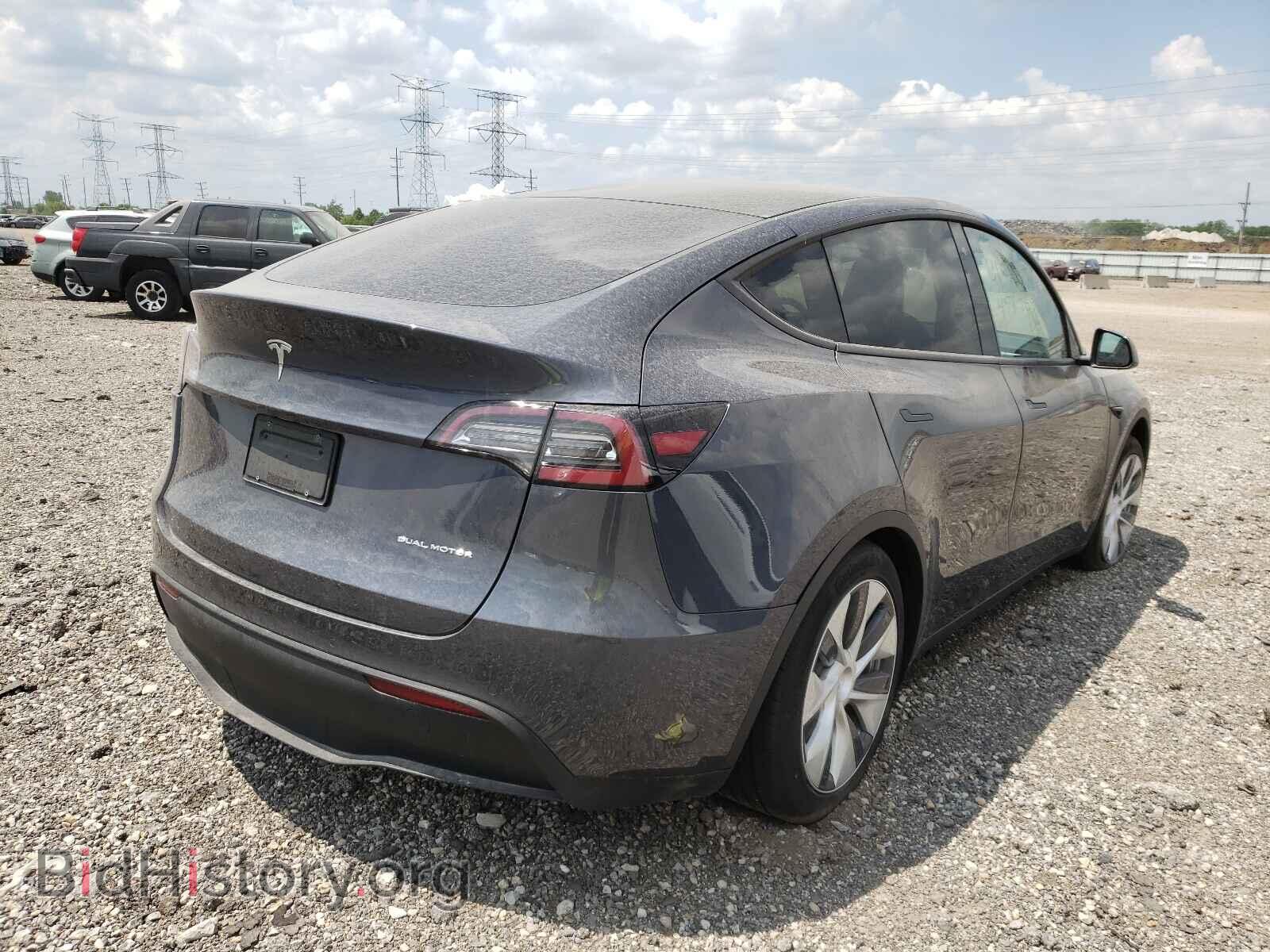 2020 TESLA MODEL Y - VIN: 5YJYGDEEXLF011491 - Фото 4
