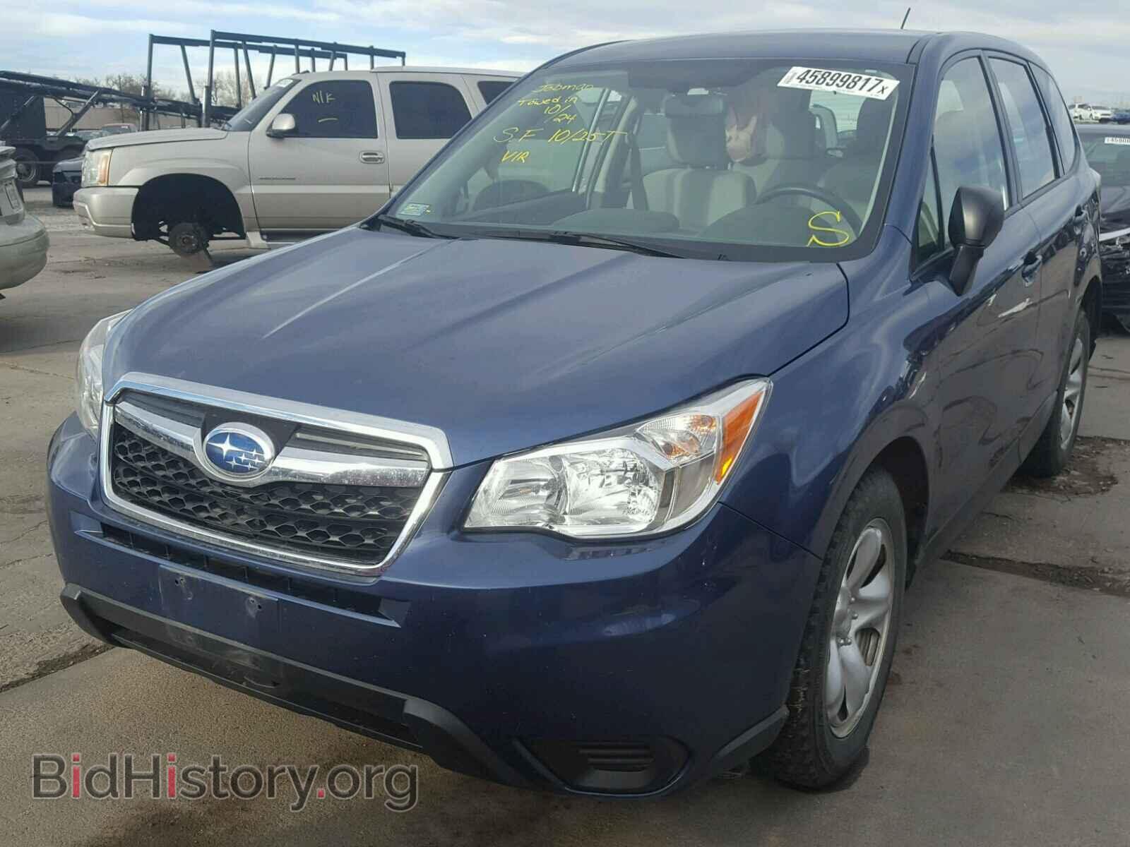 2014 SUBARU FORESTER - VIN: JF2SJAAC4EH560005 - Фото 2